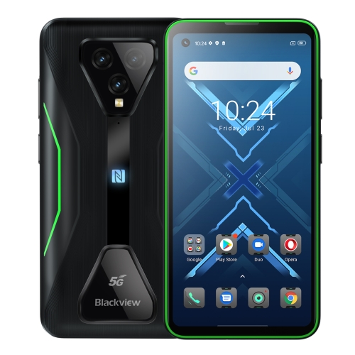 [HK Warehouse] Blackview BL5000 5G Game Rugged Phone, 8GB+128GB, Triple Back Cameras, Waterproof Dustproof Shockproof, 4800mAh Battery, 6.36 inch Android 11.0 MTK6833 Dimensity 700 Octa Core up to 2.2GHz, OTG, NFC, Network: 5G(Green)