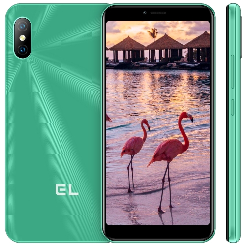 

[HK Warehouse] EL 6C, 1GB+16GB, Dual Back Cameras, Face Unlock, 5.5 inch Android 8.1 SC9832E Quad Core up to 1.3GHz, Network: 4G, Dual SIM(Green)