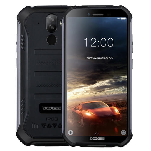 

[HK Warehouse] DOOGEE S40 Lite Rugged Phone, 2GB+16GB, IP68/IP69K Waterproof Dustproof Shockproof, MIL-STD-810G, 4650mAh Battery, Dual Back Cameras, Face & Fingerprint Identification, 5.5 inch Android 9.0 Pie MTK6580 Quad Core up to 1.3GHz, Network: 3G(Bl
