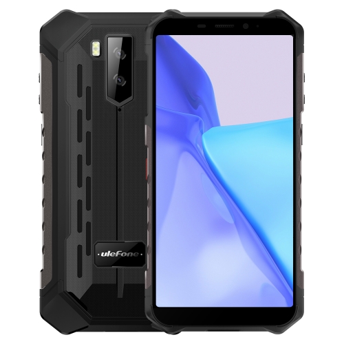 

[HK Warehouse] Ulefone Armor X9 Pro Rugged Phone, 4GB+64GB, IP68/IP69K Waterproof Dustproof Shockproof, Dual Back Cameras, Face Unlock, 5.5 inch Android 11 MT6762V/WD Helio A25 Octa Core 12nm up to 1.8GHz, 5000mAh Battery, Network: 4G, OTG, NFC(Black)