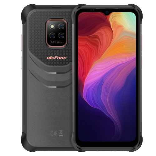 

[HK Warehouse] Ulefone Power Armor 14 Rugged Phone, 4GB+64GB, Triple Back Cameras, IP68/IP69K Waterproof Dustproof Shockproof, Face ID & Side Fingerprint Identification, 10000mAh Battery, 6.52 inch Android 11 MTK6765V/WB Helio G35 Octa Core up to 2.3GHz, 