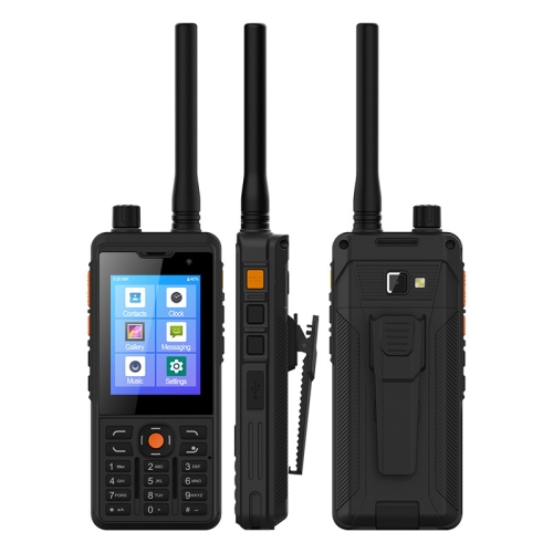 

UNIWA P5 DMR POC Walkie Talkie Rugged Phone, 1GB+8GB, IP65 Waterproof Dustproof Shockproof, 5300mAh Battery, 2.8 inch Android 9.0 MTK6739 Quad Core up to 1.3GHz, Network: 4G, PTT