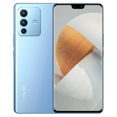 

vivo S12 Pro 5G, 108MP Camera, 8GB+128GB, Triple Back Cameras, Srceen Fingerprint Identification, 4300mAh Battery, 6.56 inch Android 11.0 OriginOS Ocean MediaTek Dimensity 1200 Octa Core up to 3.0GHz, OTG, NFC, Network: 5G(Blue)