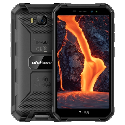 

[HK Warehouse] Ulefone Armor X6 Pro Rugged Phone, 4GB+32GB, IP68/IP69K Waterproof Dustproof Shockproof, Face Identification, 4000mAh Battery, 5.0 inch Android 12.0 MediaTek Helio A22 Quad Core up to 2.0GHz, OTG, NFC, Network: 4G(Black)