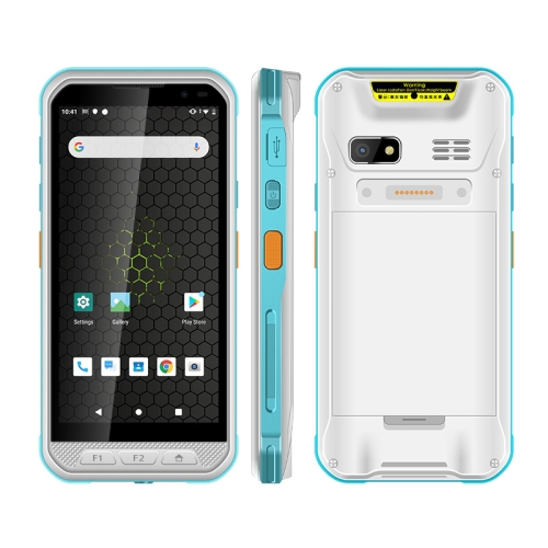 UNIWA V9M Rugged Phone, 2GB+16GB, IP67 Waterproof Dustproof Shockproof, 4800mAh Battery, 5.7 inch Android 10 MTK6762 Octa Core up to 2.0GHz, Network: 4G, NFC, OTG, 2D (White)
