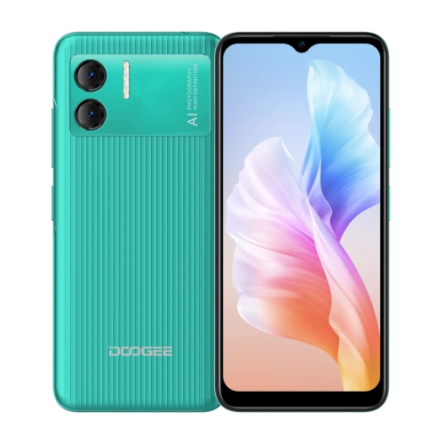 

[HK Warehouse] DOOGEE X98, 3GB+16GB, Dual Back Cameras, Face ID, 4200mAh Battery, 6.52 inch Android 12 MediaTek Helio A22 Quad Core up to 2.0GHz, Network: 4G, OTG, Dual SIM (Green)