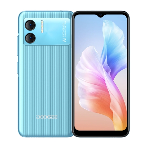 

[HK Warehouse] DOOGEE X98, 3GB+16GB, Dual Back Cameras, Face ID, 4200mAh Battery, 6.52 inch Android 12 MediaTek Helio A22 Quad Core up to 2.0GHz, Network: 4G, OTG, Dual SIM (Blue)