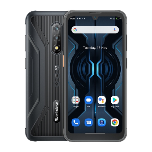 

[HK Warehouse] Blackview BV5200 Pro Rugged Phone, 4GB+64GB, IP68/IP69K/MIL-STD-810H, Face Unlock, 5180mAh Battery, 6.1 inch Android 12 MTK6765 Helio G35 Octa Core up to 2.3GHz, Network: 4G, NFC, OTG, Dual SIM(Black)