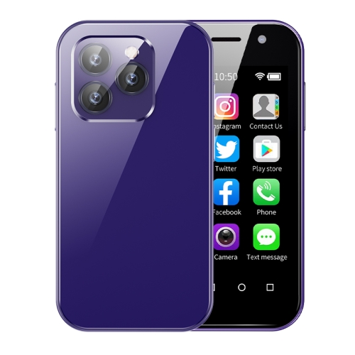 SOYES 14 Pro, 3GB+32GB, Face Recognition, 3.0 inch Android 9.0 MTK6739CW Quad Core up to 1.28GHz, OTG, Network: 4G, Dual SIM, Support Google Play (Purple)