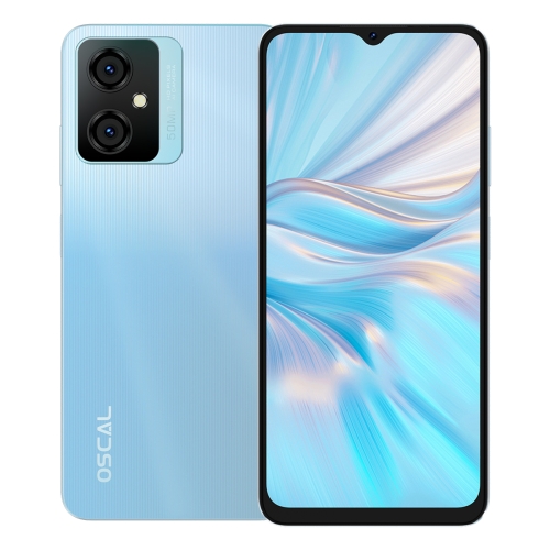 

[HK Warehouse] Blackview OSCAL C70, 6GB+128GB, 50MP Camera, Face ID & Side Fingerprint Identification, 5180mAh Battery, 6.56 inch Android 12 Unisoc T606 Octa Core up to 1.6GHz, Network: 4G, OTG, Dual SIM, Global Version with Google Play (Blue)