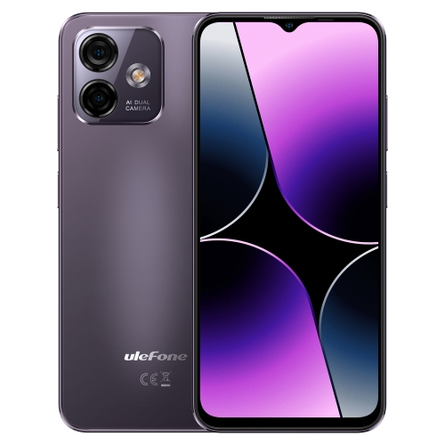 

[HK Warehouse] Ulefone Note 16 Pro, 8GB+128GB, Dual Back Cameras, Face ID & Side Fingerprint Identification, 4400mAh Battery, 6.52 inch Android 13 Unisoc T606 OctaCore up to 1.6GHz, Network: 4G, Dual SIM, OTG(Purple)