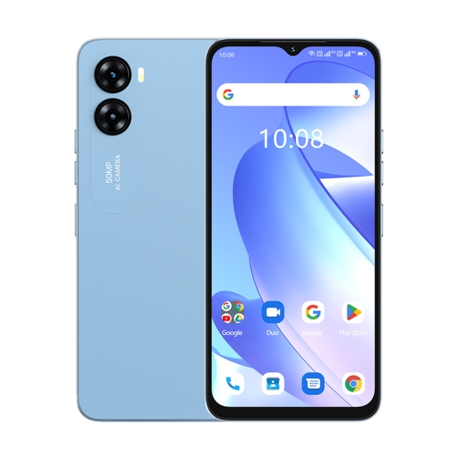 

[HK Warehouse] UMIDIGI G3 Max, 50MP Camera, 8GB+128GB, Dual Back Cameras, 5150mAh Battery, Face ID & Side Fingerprint Identification, 6.6 inch Android 13 Unisoc T606 Octa Core up to 1.6GHz, Network: 4G, OTG, Dual SIM (Iceland Blue)