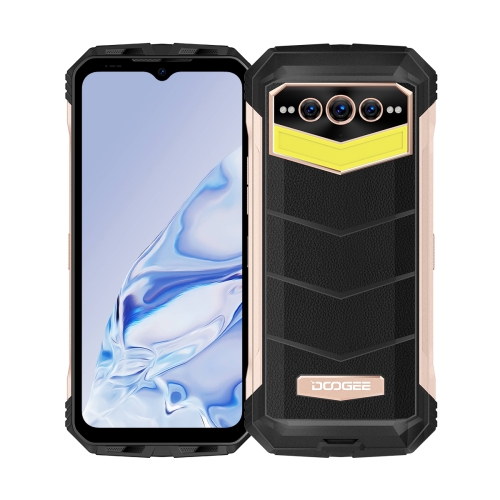 [HK Warehouse] DOOGEE S100 Pro Rugged Phone, 108MP Camera, Night Vision Camera, 20GB+256GB, IP68/IP69K MIL-STD-810H Waterproof Dustproof Shockproof, 22000mAh Battery, Triple Back Cameras, Side Fingerprint Identification, 6.58 inch Android 12 MediaTek Helio G99 Octa Core up to 2.2GHz, Network: 4G, NFC, OTG (Rose Gold)