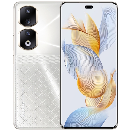 Honor 90 Pro 5G REP-AN00, 200MP Cameras, 12GB+256GB, China Version, Triple Back Cameras + Dual Front Cameras, Screen Fingerprint Identification, 6.78 inch Magic UI 7.1 Android 13 Qualcomm Snapdragon 8+ Gen 1 Octa Core up to 3.0GHz, Network: 5G, OTG, NFC, Not Support Google Play(Silver)