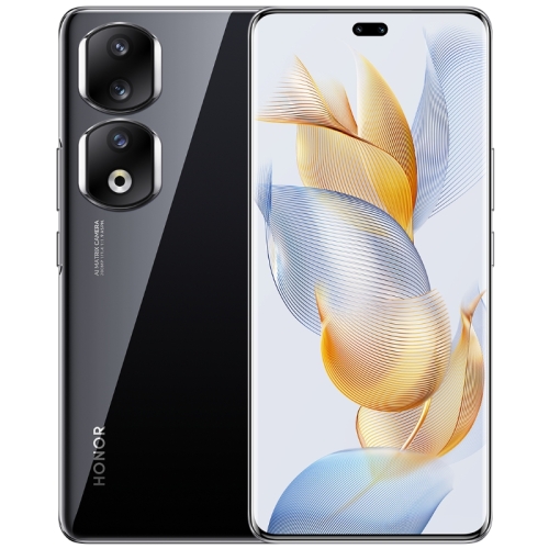 Honor 90 Pro 5G REP-AN00, 200MP Cameras, 16GB+256GB, China Version, Triple Back Cameras + Dual Front Cameras, Screen Fingerprint Identification, 6.78 inch Magic UI 7.1 Android 13 Qualcomm Snapdragon 8+ Gen 1 Octa Core up to 3.0GHz, Network: 5G, OTG, NFC, Not Support Google Play(Midnight Black)