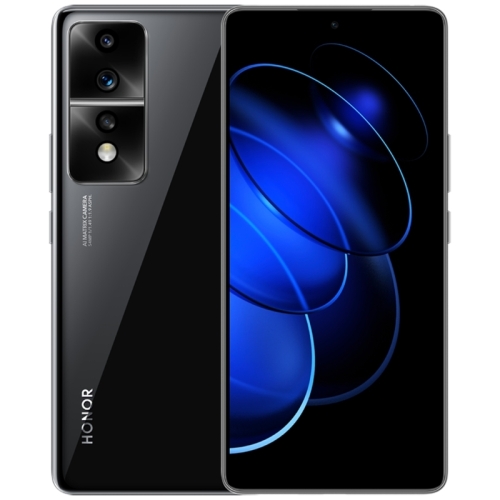 Honor 80 GT 5G AGT-AN00, 54MP Cameras, 12GB+512GB, China Version, Triple Back Cameras, Face ID / Screen Fingerprint Identification, 6.67 inch Magic UI 7.0 Qualcomm Snapdragon 8+ Gen1 Octa Core up to 3.0GHz, Network: 5G, OTG, NFC, Not Support Google Play (Black)