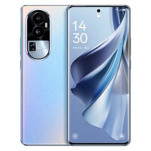 OPPO Reno10 Pro 5G, 16GB+512GB, 50MP Camera, Triple Back Cameras, Screen Fingerprint Identification, 6.74 inch ColorOS 13.1 / Android 13  Dimensity 8200 Octa Core up to 3.1GHz, Network: 5G, NFC, OTG(Blue)