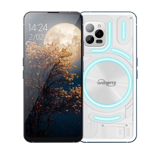 [HK Magazijn] Unihertz Luna, 108 MP-camera, nachtzicht, 8 GB + 256 GB, IP68 Waterdicht Stofdicht Schokbestendig, Face ID & Vingerafdrukidentificatie, 5000 mAh Batterij, 6.81 inch Android 12 MTK6789 Octa Core tot 2.2 GHz, Netwerk: 4G, NFC, Wereldwijde versie (wit)