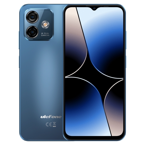 

[HK Warehouse] Ulefone Note 16 Pro, 4GB+128GB, Dual Back Cameras, Face ID & Side Fingerprint Identification, 4400mAh Battery, 6.52 inch Android 13 Unisoc T606 Octa Core up to 1.6GHz, Network: 4G, Dual SIM, OTG (Blue)