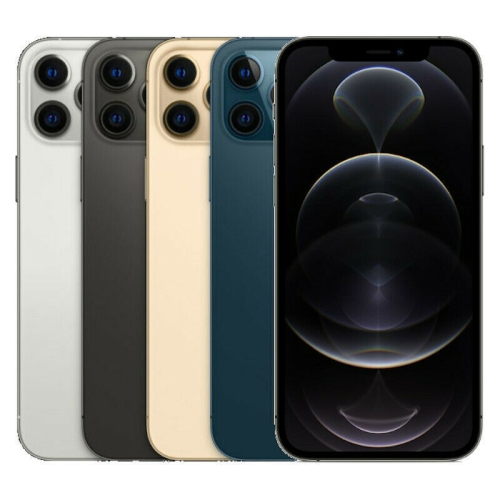 

[HK Warehouse] Apple iPhone 12 Pro Max 128GB Unlocked Mix Colors Used AB Grade