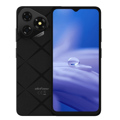 

[HK Warehouse] Ulefone Note 19, 3GB+32GB, Face ID & Side Fingerprint, 6.56 inch Android 14 Go Unisoc T603 Octa Core, Network: 4G, Dual SIM, OTG (Black)