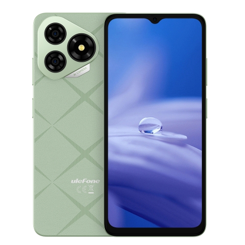 

[HK Warehouse] Ulefone Note 19, 3GB+32GB, Face ID & Side Fingerprint, 6.56 inch Android 14 Go Unisoc T603 Octa Core, Network: 4G, Dual SIM, OTG (Green)