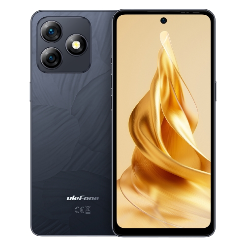 

[HK Warehouse] Ulefone Note 18 Pro, 6GB+256GB, Face ID & Side Fingerprint, 6.78 inch Android 14 MediaTek Helio G91 MTK6769 Octa Core, Network: 4G, Dual SIM, OTG, NFC (Lustrous Black)