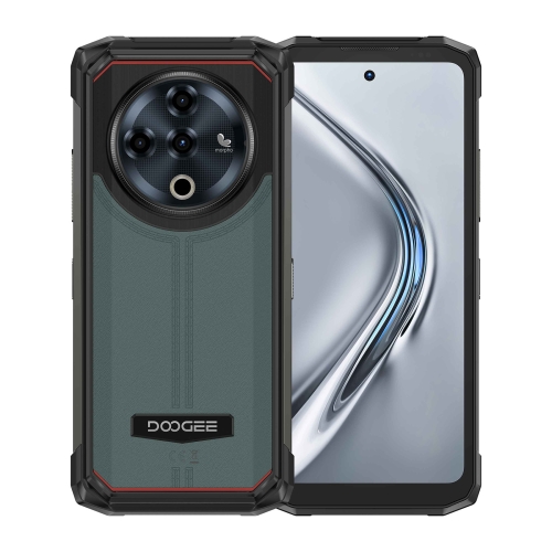 

[HK Warehouse] DOOGEE Fire 6 Power Rugged Phone, 8GB+256GB, 6.56 inch Android 14 Spreadtrum T606 Octa Core, Network: 4G, OTG, NFC (Green)