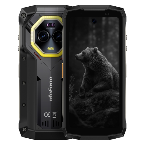 

[HK Warehouse] Ulefone Armor Mini 20, Night Vision, 8GB+256GB, IP68/IP69K Rugged Phone, 4.7 inch Android 14 MediaTek Helio G99 Octa Core, Network: 4G, NFC, OTG (Black)