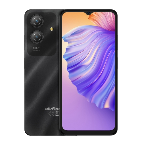 

[HK Warehouse] Ulefone Note 21, 4GB+128GB, Face ID & Fingerprint, 6.56 inch Android 14 Unisoc T606 Octa Core, Network: 4G, Dual SIM, OTG (Starlight Black)