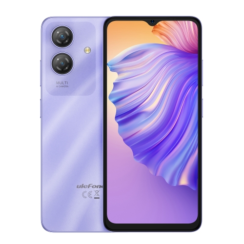 

[HK Warehouse] Ulefone Note 21, 4GB+128GB, Face ID & Fingerprint, 6.56 inch Android 14 Unisoc T606 Octa Core, Network: 4G, Dual SIM, OTG (Starlight Purple)