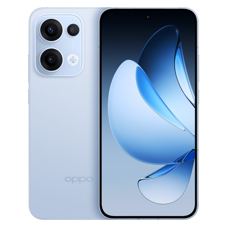 

OPPO Reno13 AI Phone, 16GB+512GB, Screen Fingerprint, 6.59 inch ColorOS 15.0 Dimensity 8350 Octa Core, NFC, OTG, Network: 5G (Blue)
