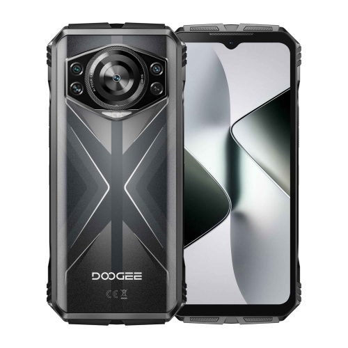 

[HK Warehouse] DOOGEE S118 Rugged Phone, 12GB+512GB, 6.58 inch Android 14 MediaTek Helio G99 Octa Core, Network: 4G, OTG, NFC (Black Silver)