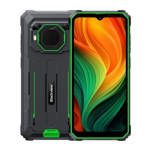 

[HK Warehouse] Blackview BV6200 Plus, 8GB+256GB, IP68/IP69K/MIL-STD-810H, 6.56 inch Android 14 Unisoc UMS9230 T606 Octa Core, Network: 4G, OTG, NFC (Green)