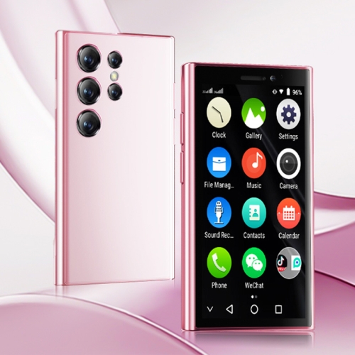 

SOYES S24 Pro, 2GB+16GB, 3.0 inch Android 9.0 MTK6580 Quad Core, Bluetooth, WiFi, Network: 3G, Dual SIM (Pink)