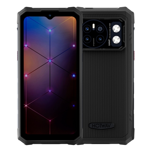 

[HK Warehouse] HOTWAV CYBER 13, IP68/IP69K Rugged Phone, 8GB+128GB, 10800mAh, 6.6 inch Android 14.0 Unisoc T606 Octa Core, Network: 4G, NFC, OTG (Black)