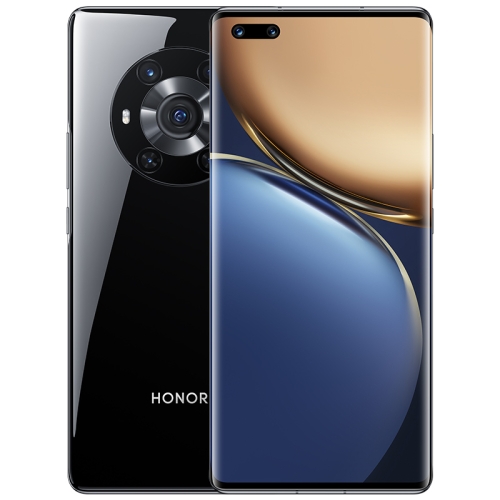 

Honor Magic3 5G ELZ-AN00, 8GB+128GB, China Version, Triple Back Cameras, Screen Fingerprint Identification, 4600mAh Battery, 6.76 inch Magic UI 5.0 (Android 11) Snapdragon 888 Octa Core up to 2.84GHz, Network: 5G, OTG, NFC, Not Support Google Play(Jet Bla