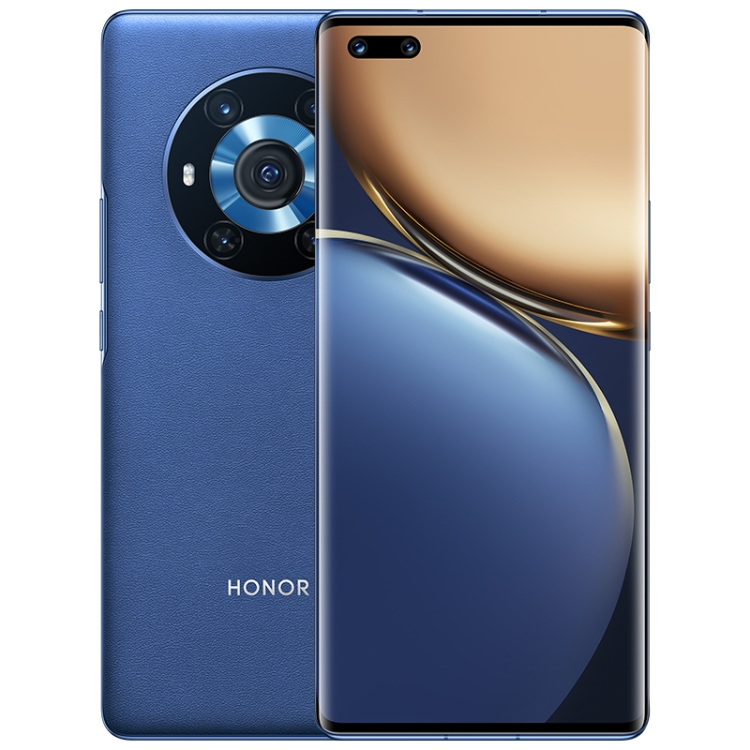 

Honor Magic3 5G ELZ-AN00, 8GB+256GB, China Version, Triple Back Cameras, Screen Fingerprint Identification, 4600mAh Battery, 6.76 inch Magic UI 5.0 (Android 11) Snapdragon 888 Octa Core up to 2.84GHz, Network: 5G, OTG, NFC, Not Support Google Play(Blue)