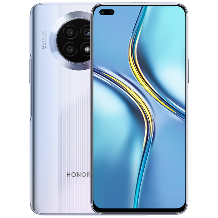 

Honor X20 5G NTN-AN20, 64MP Cameras, 8GB+128GB, China Version, Triple Back Cameras, Side Fingerprint Identification, 4300mAh Battery, 6.67 inch Magic UI 4.2 (Android 11) MediaTek Dimensity 900 Octa Core up to 2.4GHz, Network: 5G, OTG, Not Support Google P