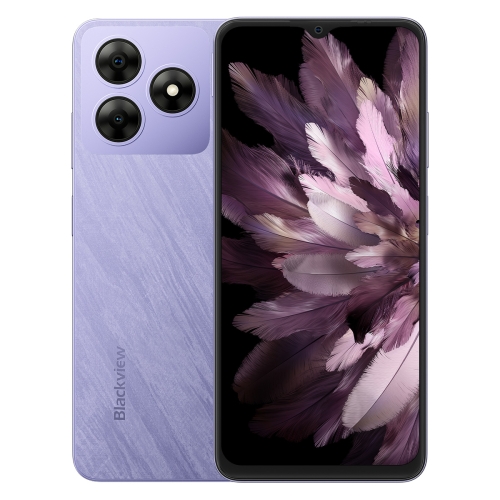 

[HK Warehouse] Blackview WAVE 8, 4GB+256GB, 6.56 inch Android 14 Unisoc T606 Octa Core, Network: 4G, OTG (Purple)