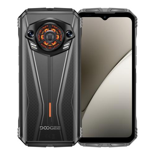 

[HK Warehouse] DOOGEE S Punk Pro, Side Fingerprint, 8GB+512GB, 6.6 inch Android 14 Unisoc T7280 Octa Core, Network: 4G, OTG, NFC (Black Silver)