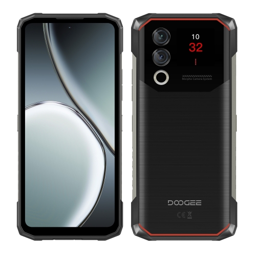 

[HK Warehouse] DOOGEE Blade 10 Max, 8GB+256GB, 6.56 inch + 1.54 inch Android 14 Spreadtrum T606 Octa Core, Network: 4G, OTG, NFC (Black)