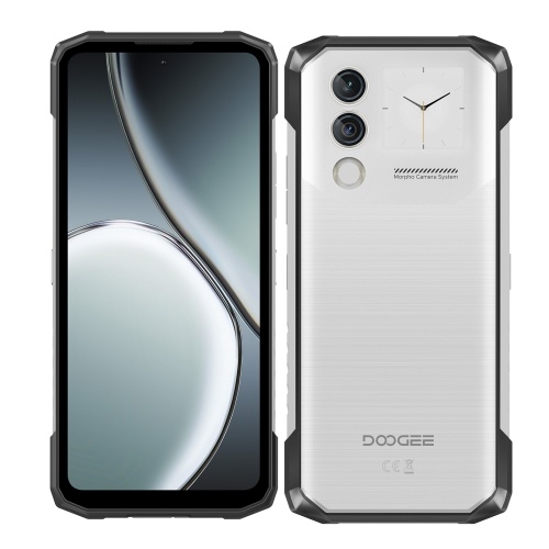 

[HK Warehouse] DOOGEE Blade 10 Max, 8GB+256GB, 6.56 inch + 1.54 inch Android 14 Spreadtrum T606 Octa Core, Network: 4G, OTG, NFC (Silver)