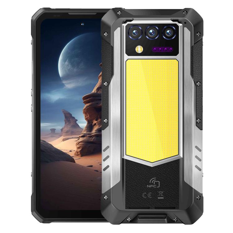 

[HK Warehouse] Oukitel WP100 TITAN 5G Projector Rugged Phone, 16GB+512GB, 200MP Camera, Fingerprint Identification, 6.8 inch Android 14 MediaTek Dimensity 7300 Octa Core, NFC, OTG, Network: 5G (Black)