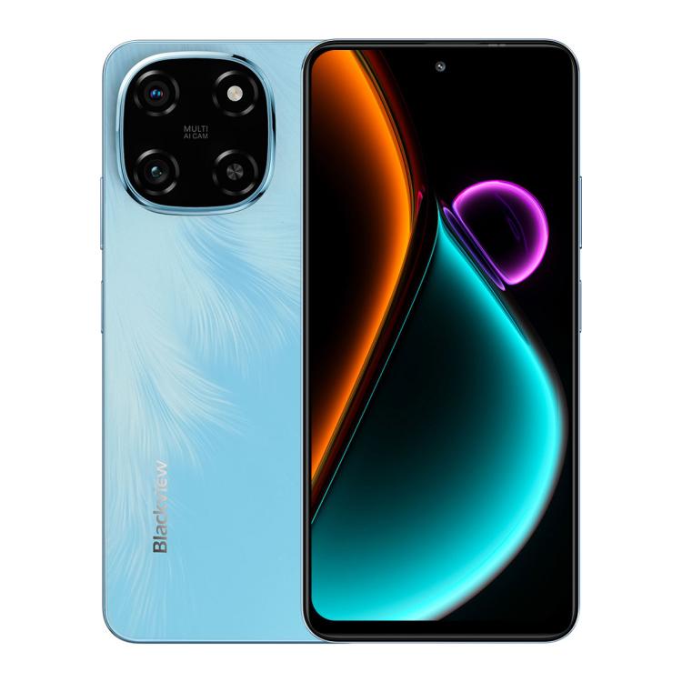 

[HK Warehouse] Blackview COLOR 6, 8GB+128GB, Fingerprint & Face Identification, 6.67 inch Android 15 MediaTek Helio G81 Octa Core, Network: 4G (Celestial Blue)