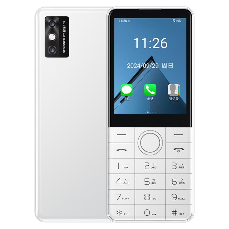

Brand Phone, DOOV Z17 Pro Keypad Phone, 3GB+32GB, 2.8 inch Android 13 Mediatek MT6762 Octa Core, Network: 4G (White)