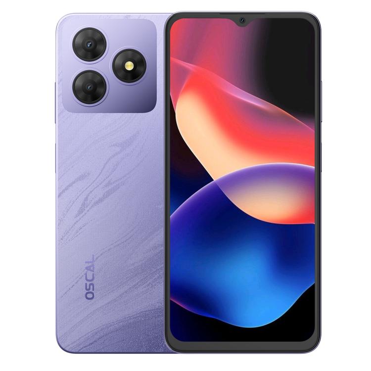 

[HK Warehouse] Blackview Oscal FLAT 2C, 2GB+64GB, 6.56 inch Android 14 Unisoc SC9863A T603 Octa Core, Network: 4G (Purple)