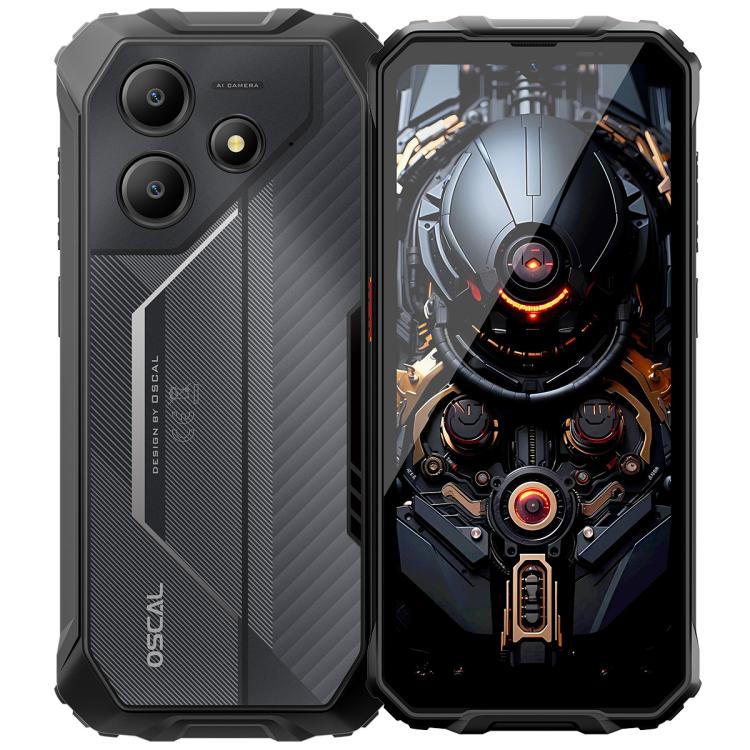 

[HK Warehouse] Blackview Oscal Marine 2, 4GB+64GB, 6.56 inch Android 15 Unisoc UMS9230E T615 Octa Core, Network: 4G, OTG, NFC (Black)