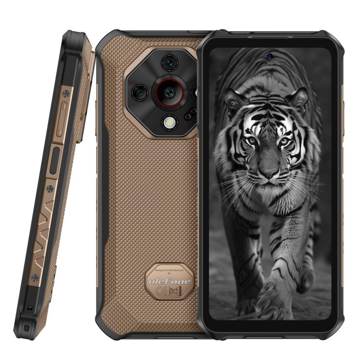 

[HK Warehouse] Ulefone Armor X16, 6GB+128GB, Night Vision, IP68/IP69K Rugged Phone, 6.56 inch Android 15 MediaTek Helio G91 Octa Core, Network: 4G, NFC, OTG (Sand Dune)