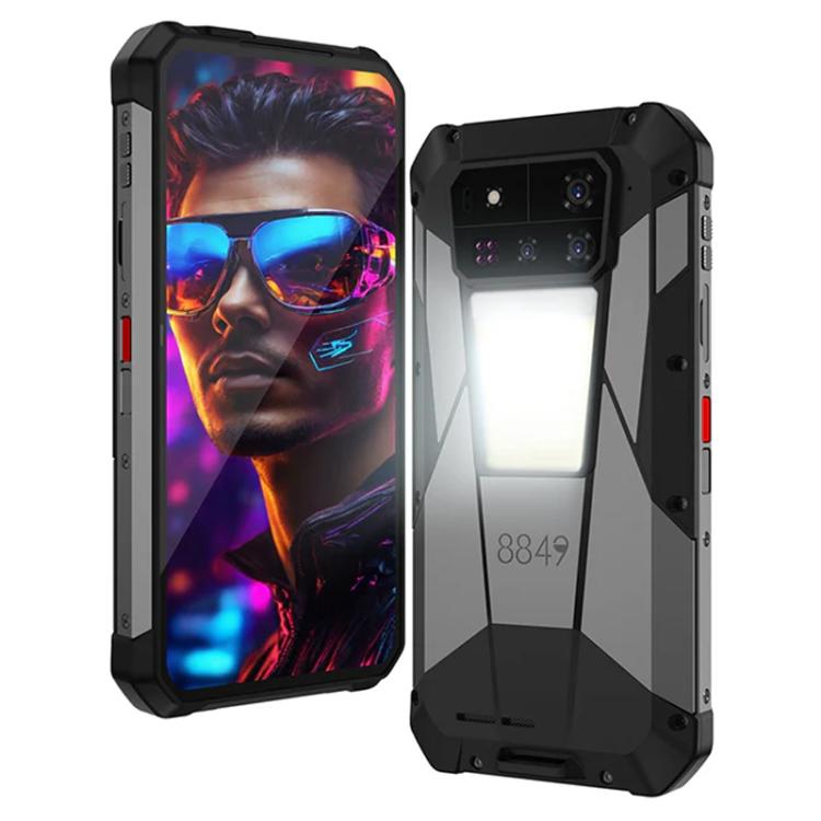 

[HK Warehouse] Unihertz Tank 4 Pro Projector Rugged Phone, 18GB+1TB, Night Vision, 6.73 inch Android 13 Dimensity 8300 Octa Core, Network: 5G, NFC (Black)